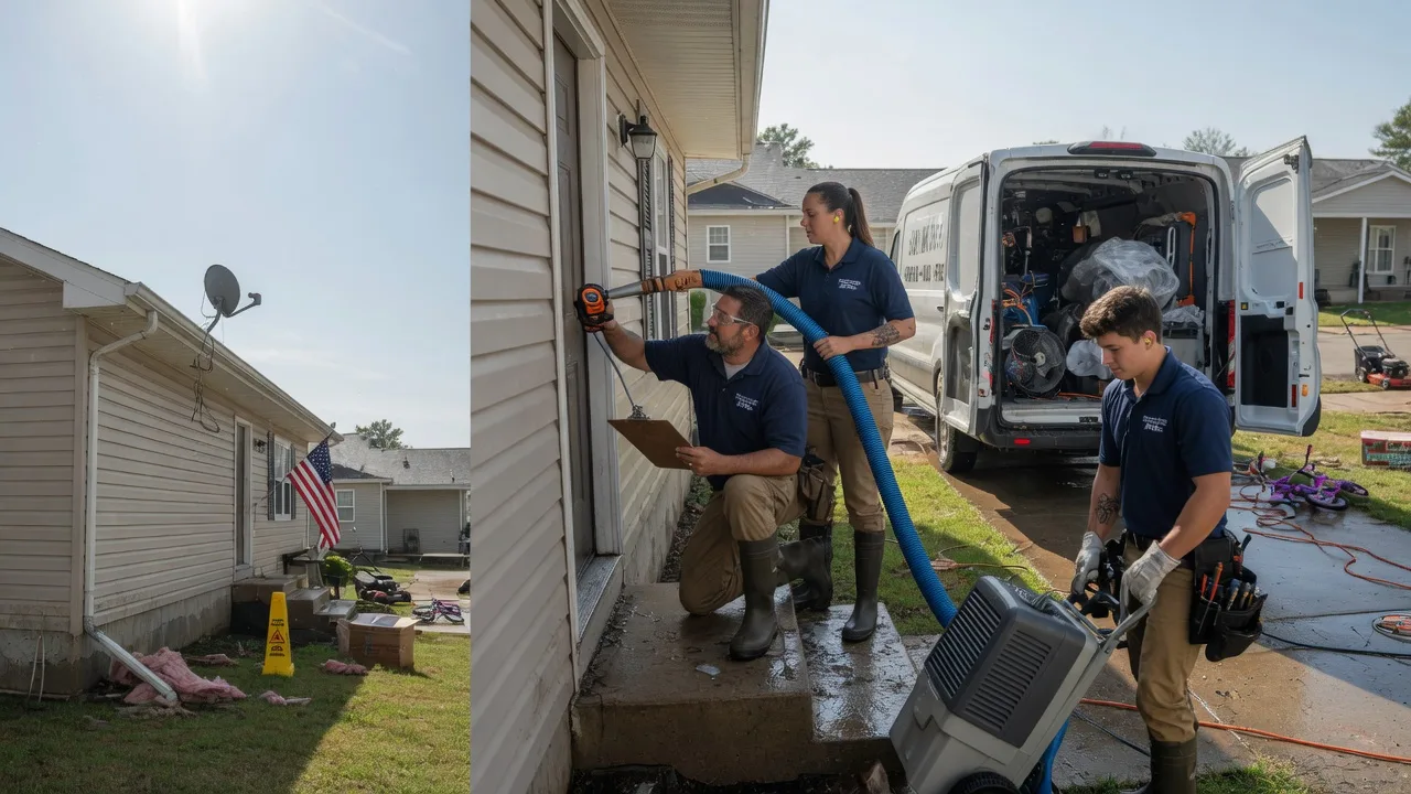 Ceiling Water Damage Restoration in Fairport, NY near me
